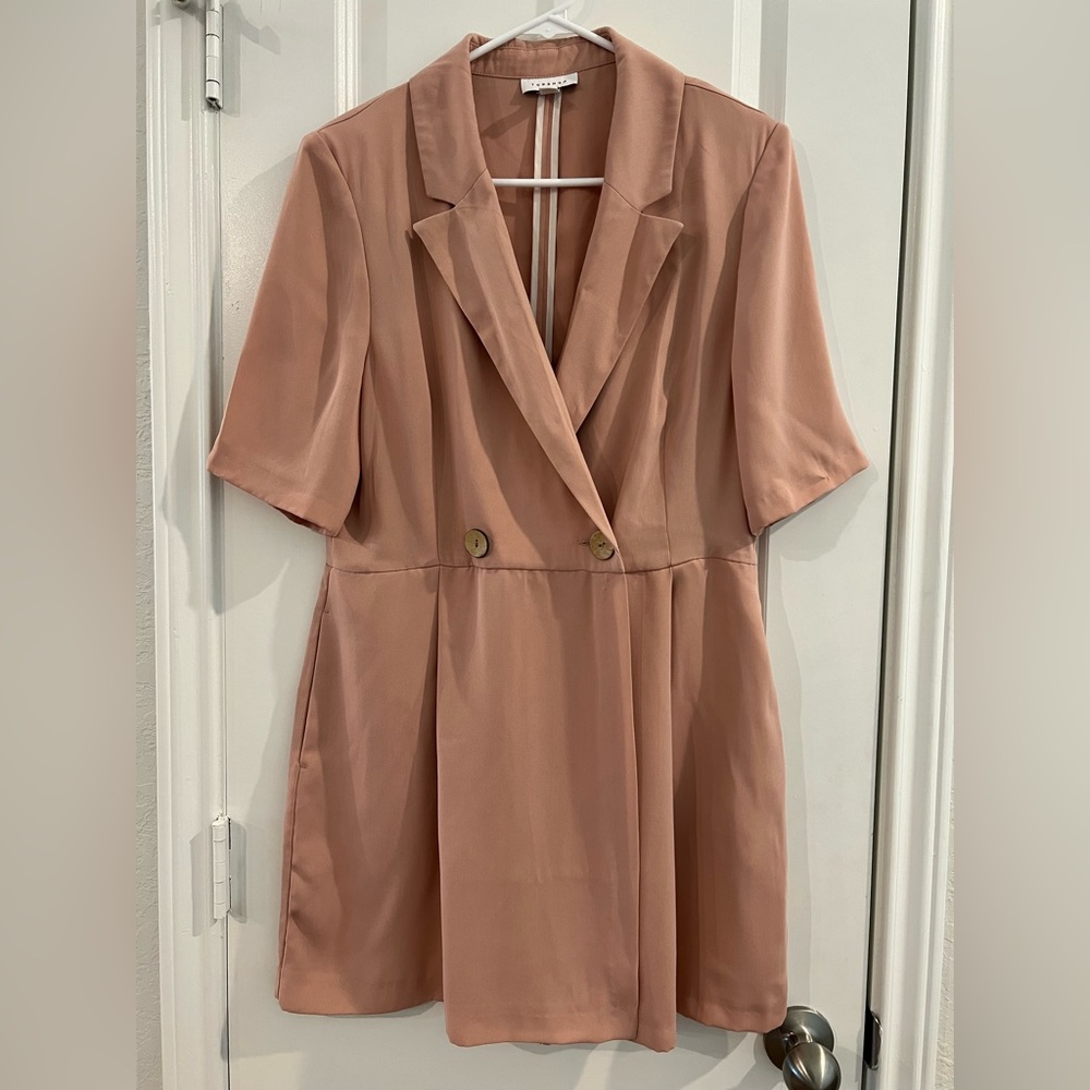 Pink Romper Top Shop Size 10